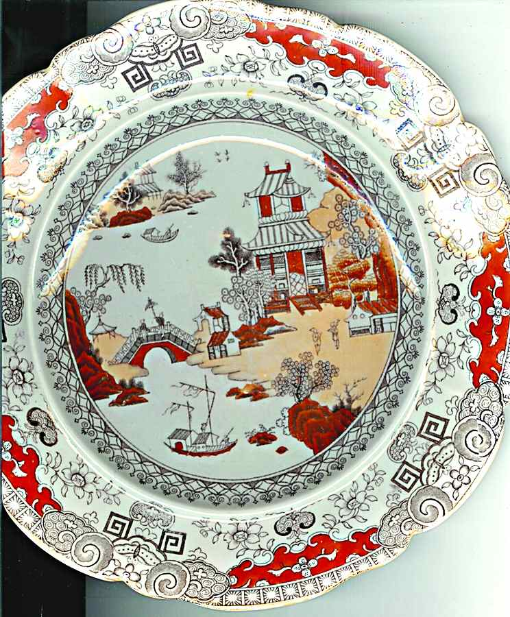 MAS42 Dinner Plate by Mason's-1