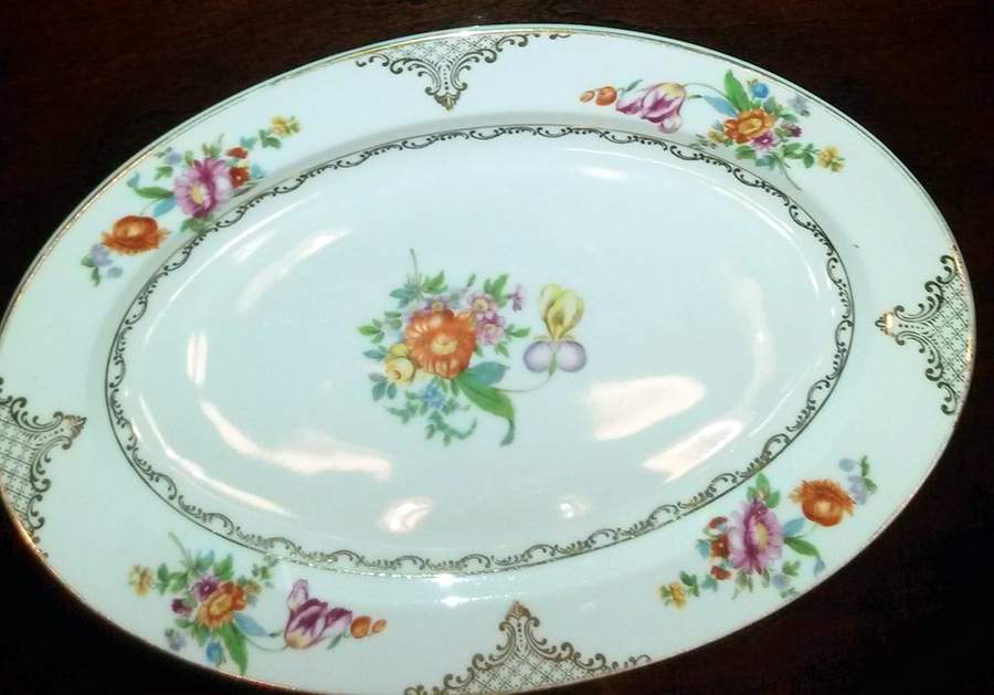 MEI956 11" Oval Serving Platter by Meito-1