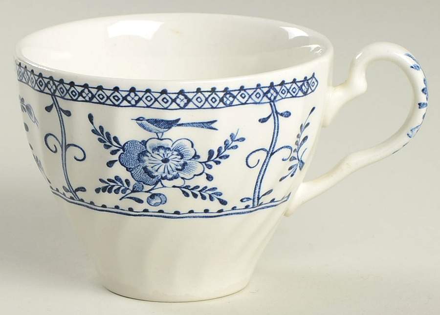 Bonsai Blue Flat Cup by J & G Meakin-1