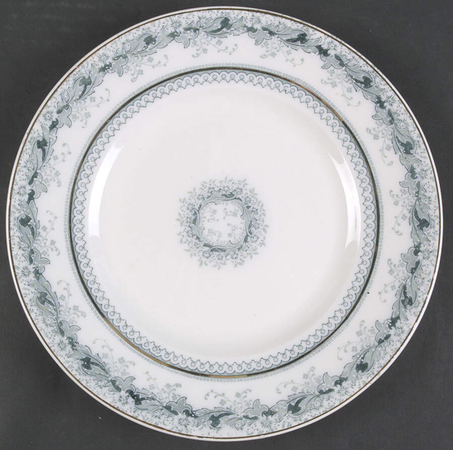 Chaplet Blue Green (Smooth) Dinner Plate by J & G Meakin-1
