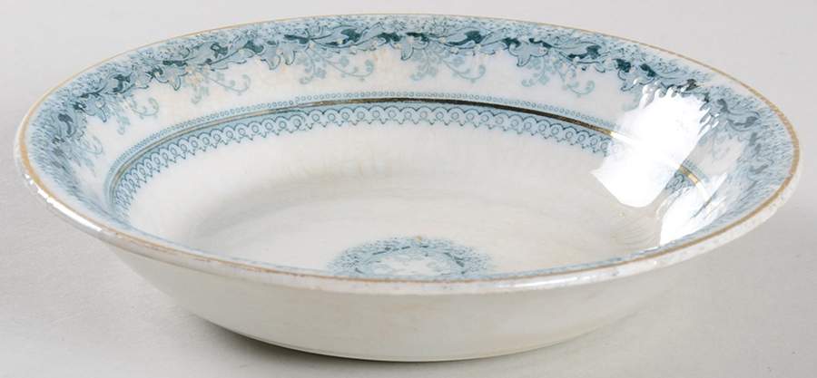 Chaplet Blue Green (Smooth) Fruit/Dessert (Sauce) Bowl by J & G Meakin-1