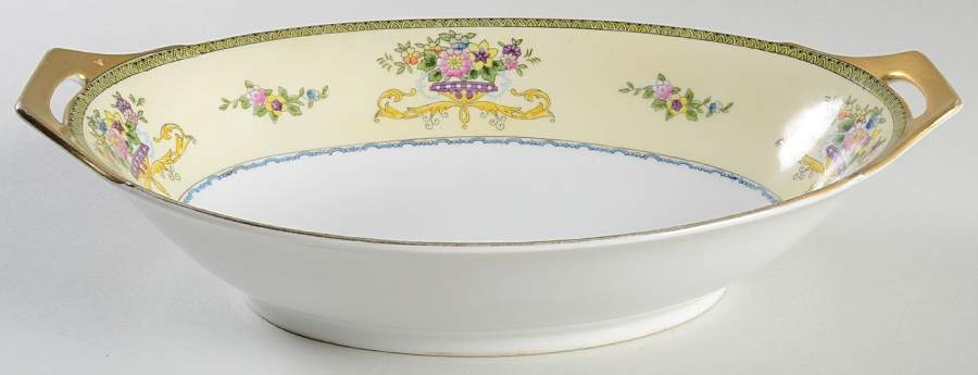 Adams 11" Oval Vegetable Bowl by Meito-1