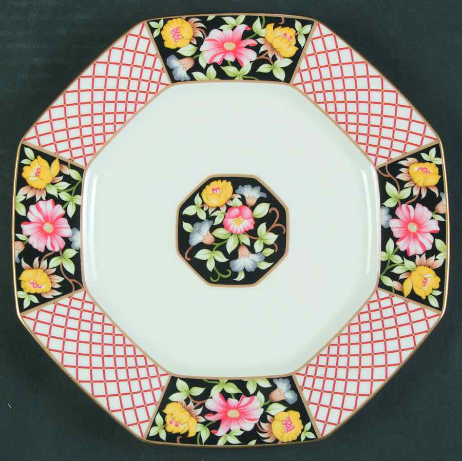 French Brocade Salad Plate by Mikasa-1