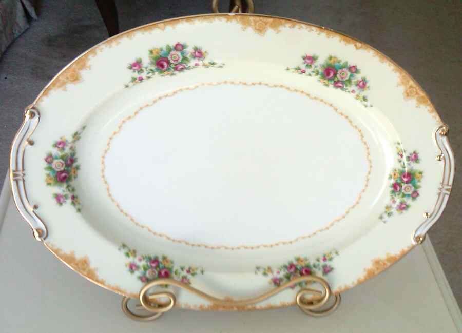 MMJ16 14" Oval Serving Platter by MM Japan-1