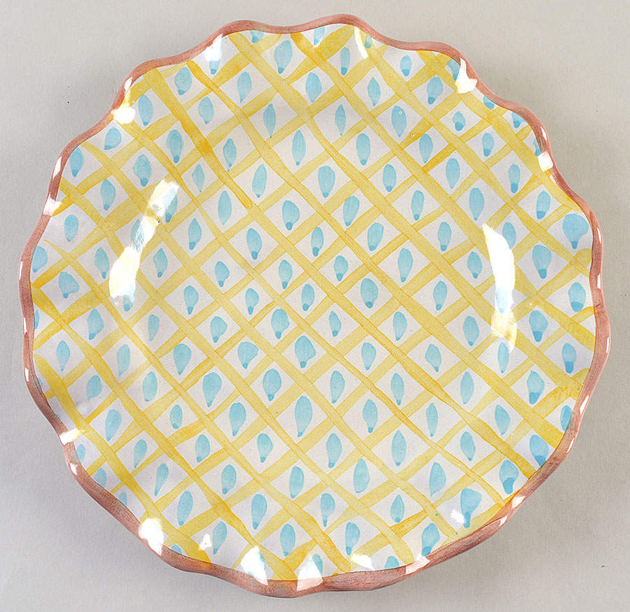 Wallcourt Dinner Plate by MacKenzie-Childs-1