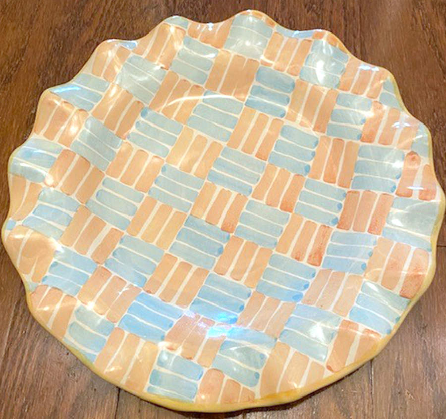 Wallcourt Dinner Plate by MacKenzie-Childs-1