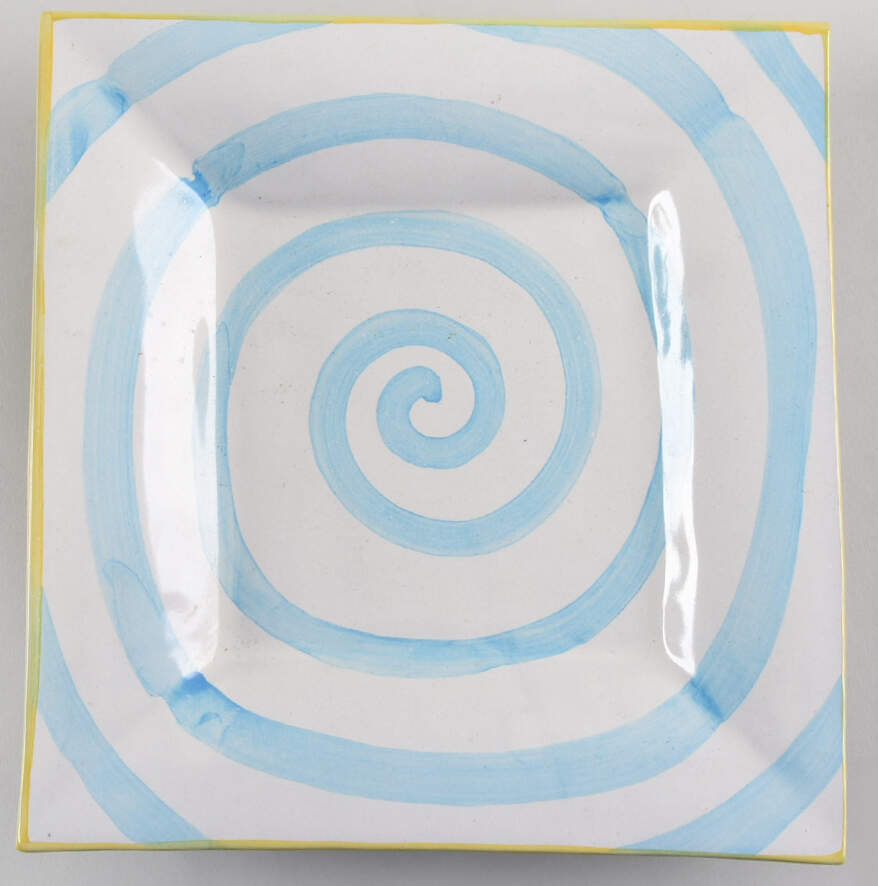 Wallcourt Square Luncheon Plate by MacKenzie-Childs-1
