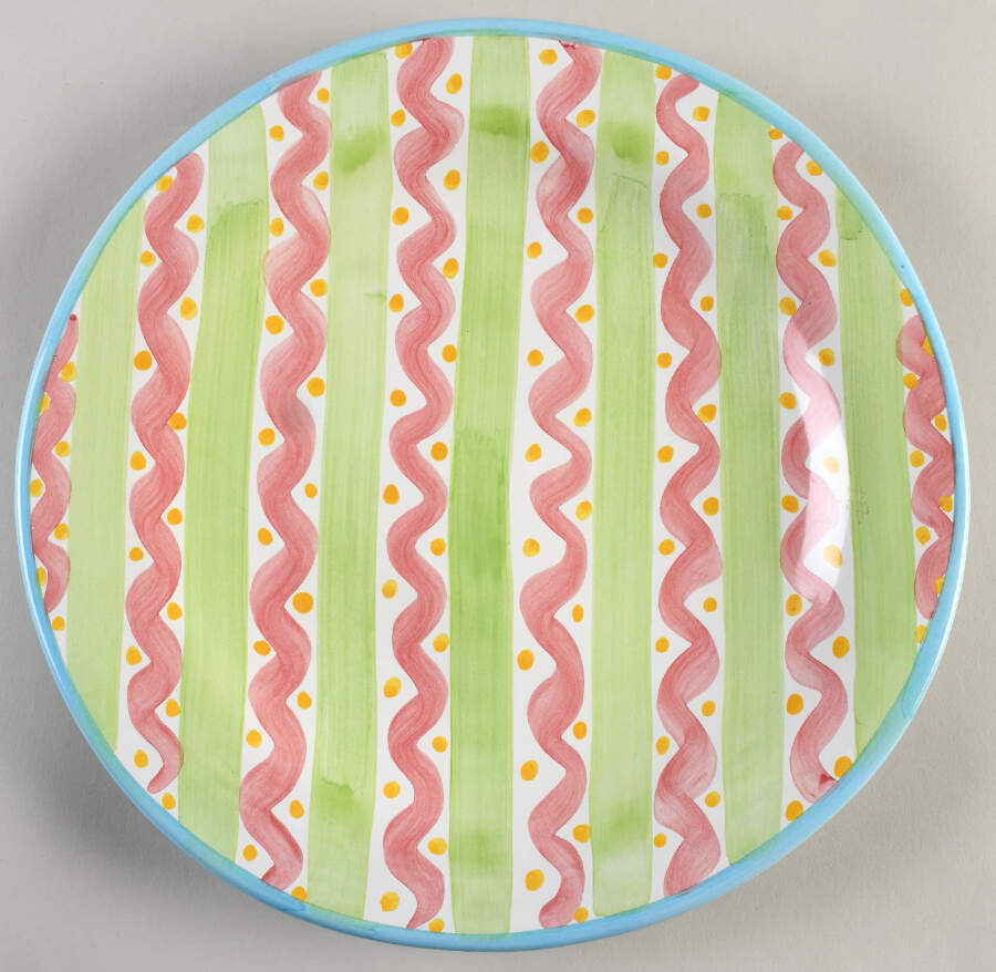 Wallcourt Dinner Plate by MacKenzie-Childs-1