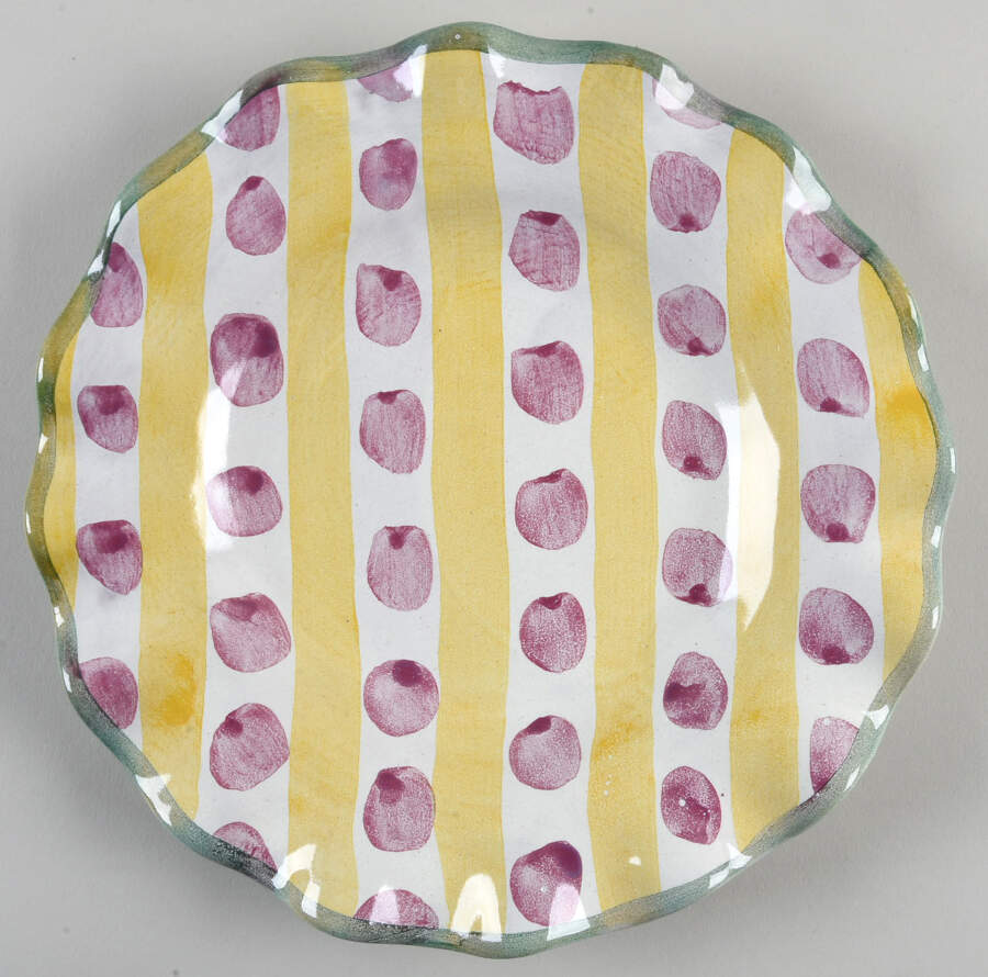 Wallcourt Luncheon Plate by MacKenzie-Childs-1