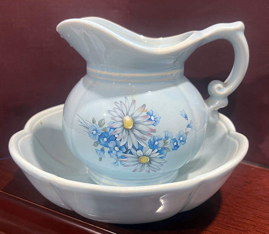 MCC10 Small Pitcher & Bowl Set by Nelson McCoy-1