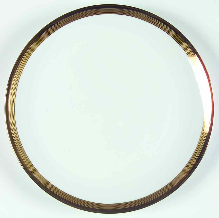 Ridge Gold Dinner Plate by Mikasa-1
