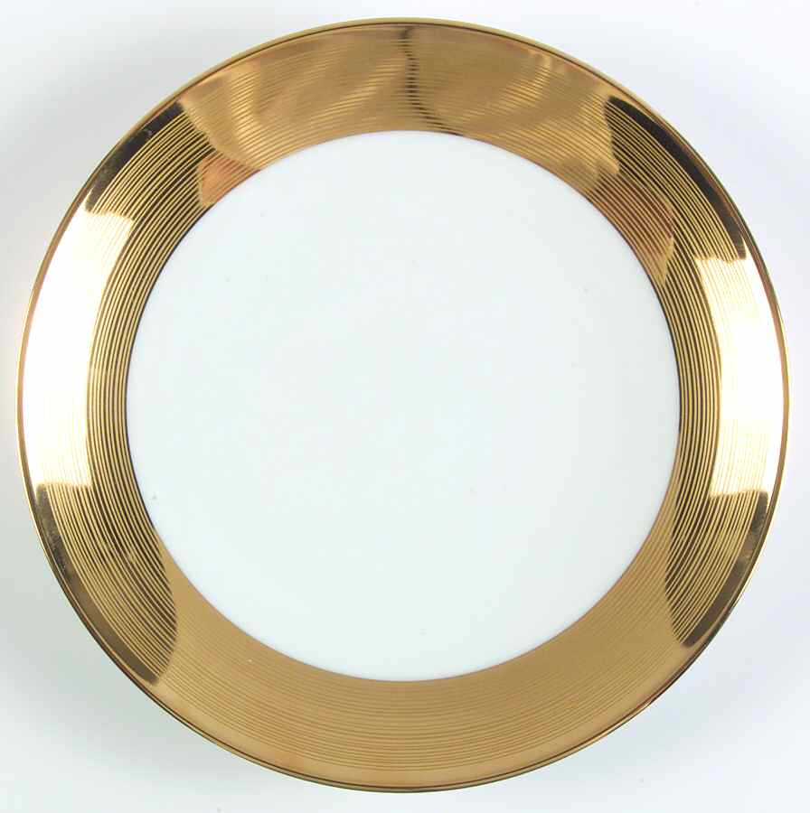 Ridge Gold Salad Plate by Mikasa-1
