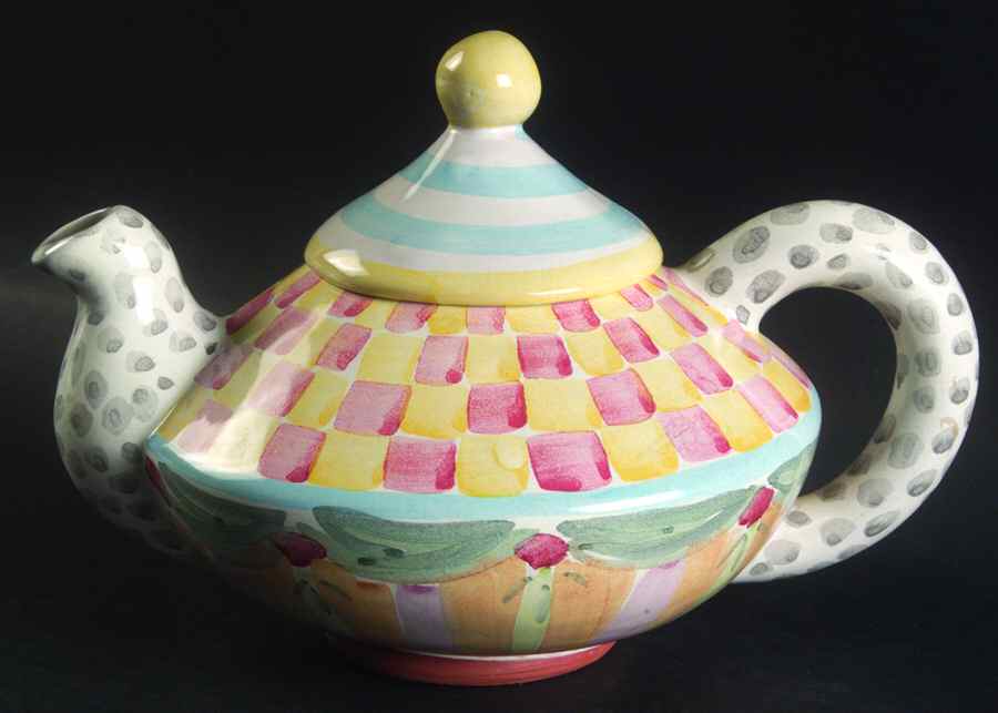 Butterfly Teapot & Lid by MacKenzie-Childs-1