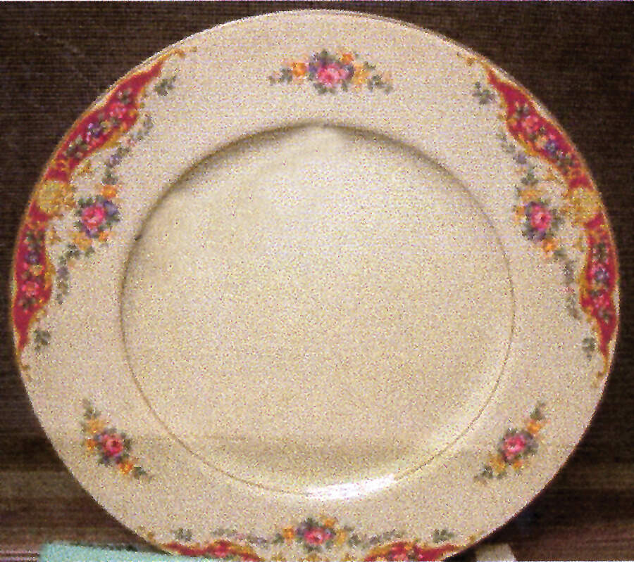 4758 Dinner Plate by Myott Staffordshire-1