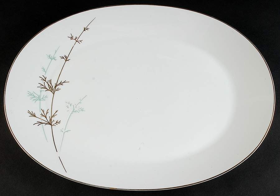 MIMI 16" Oval Serving Platter by Mikasa-1