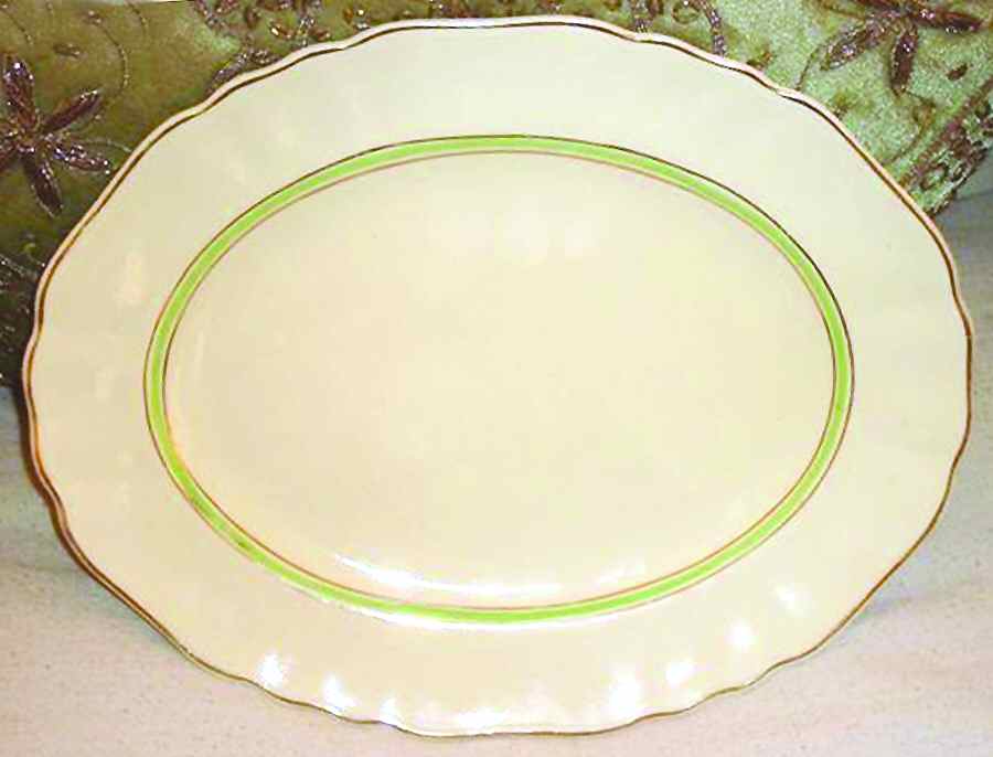 MEK223 12" Oval Serving Platter by J & G Meakin-1