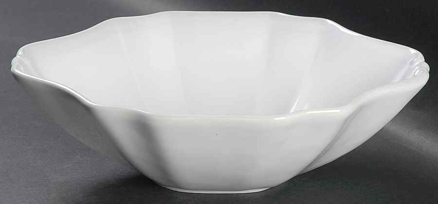 Tyler Florence Chef's White 10" Oval Vegetable Bowl by Mikasa-1