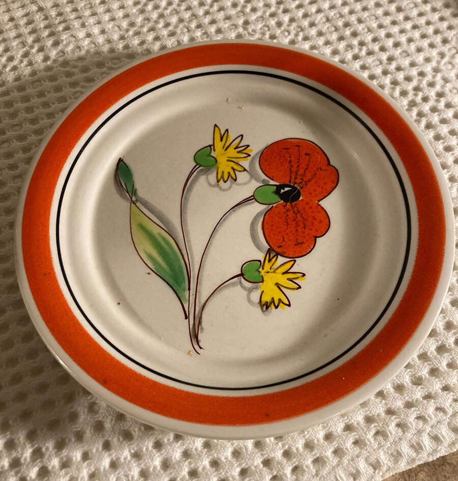 MNY3 Bread & Butter Plate by Mancer (Italy)-1