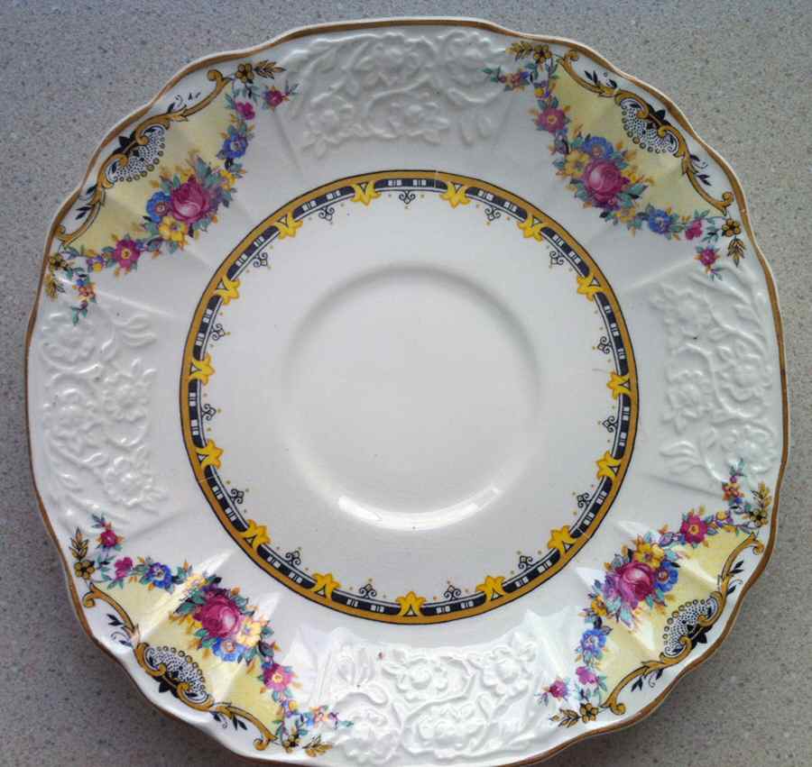 ELGIN Saucer by Myott Staffordshire-1