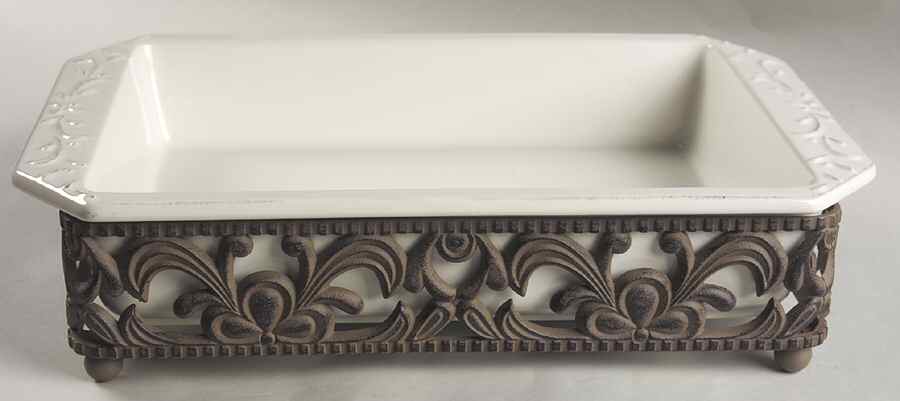 Countryside Harvest 14" Lasagna W/Metal Rack by Mikasa-1