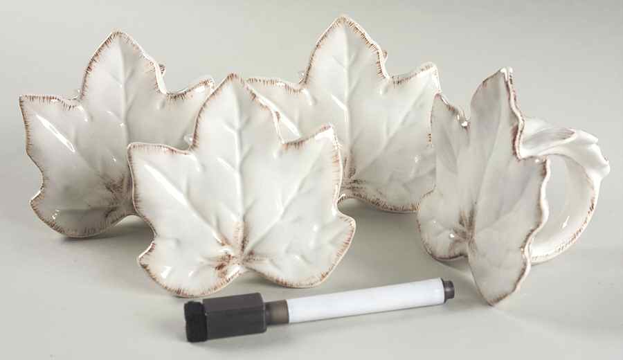 Countryside Harvest Napkin Ring - Set of 4 with Pen by Mikasa-1