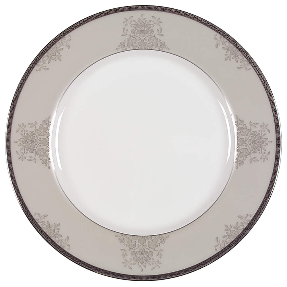 Floral Elegance Platinum Dinner Plate by Mikasa-1