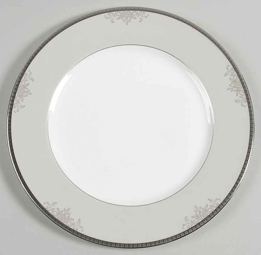 Floral Elegance Platinum Service Plate (Charger) by Mikasa-1