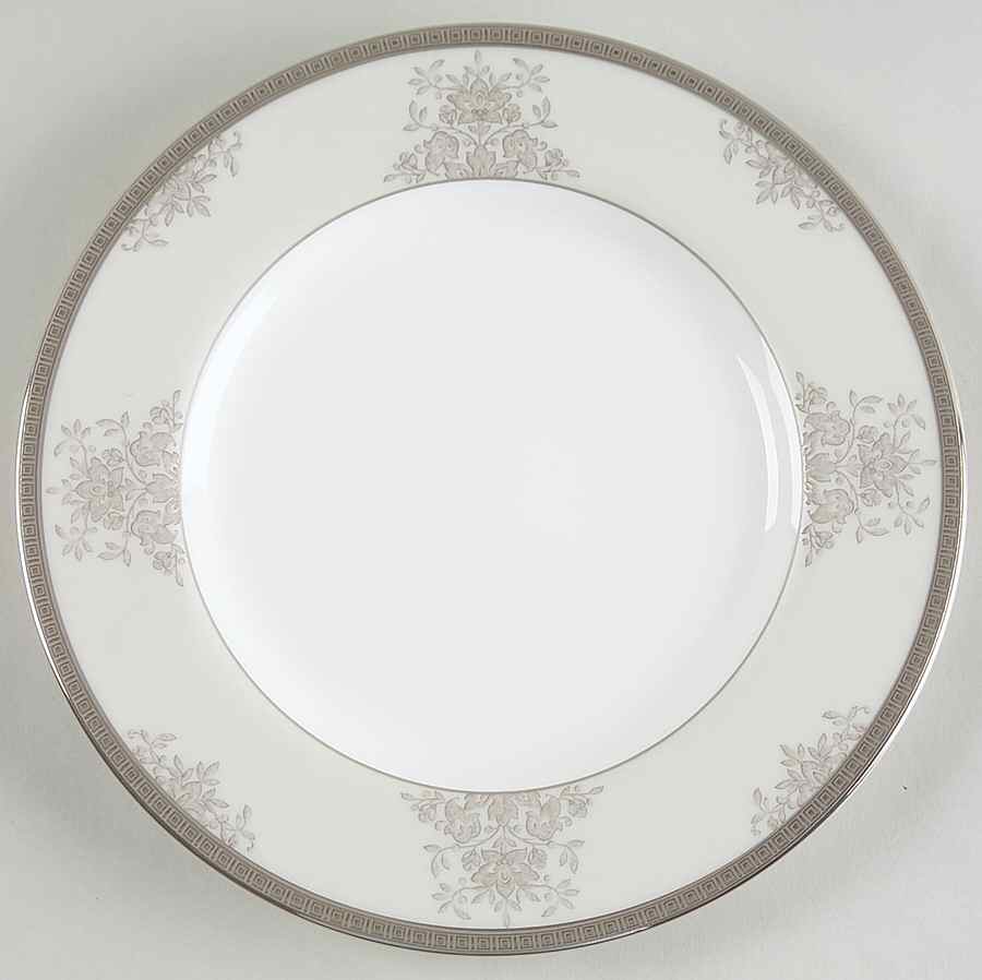 Floral Elegance Platinum Bread & Butter Plate by Mikasa-1