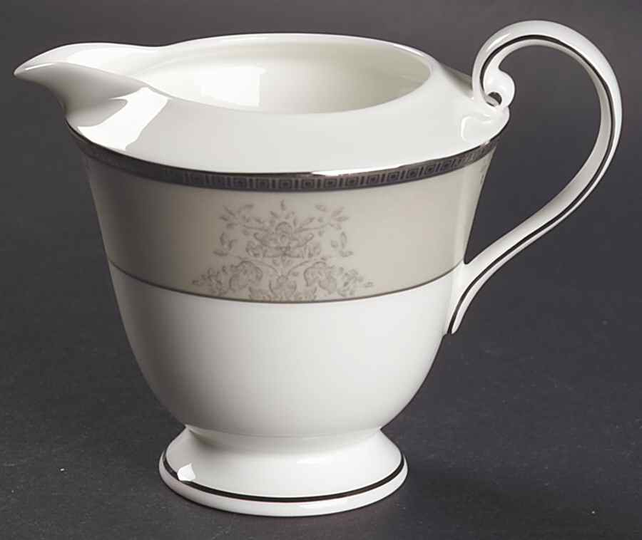 Floral Elegance Platinum Creamer by Mikasa-1