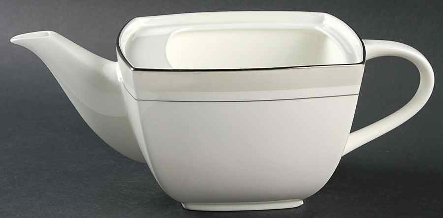 Platinum Matrix Teapot No Lid by Mikasa-1