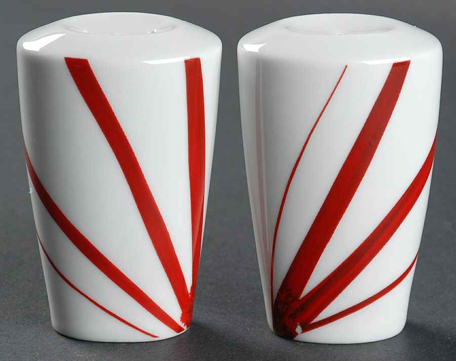 Pure Red Salt & Pepper Set by Mikasa-1
