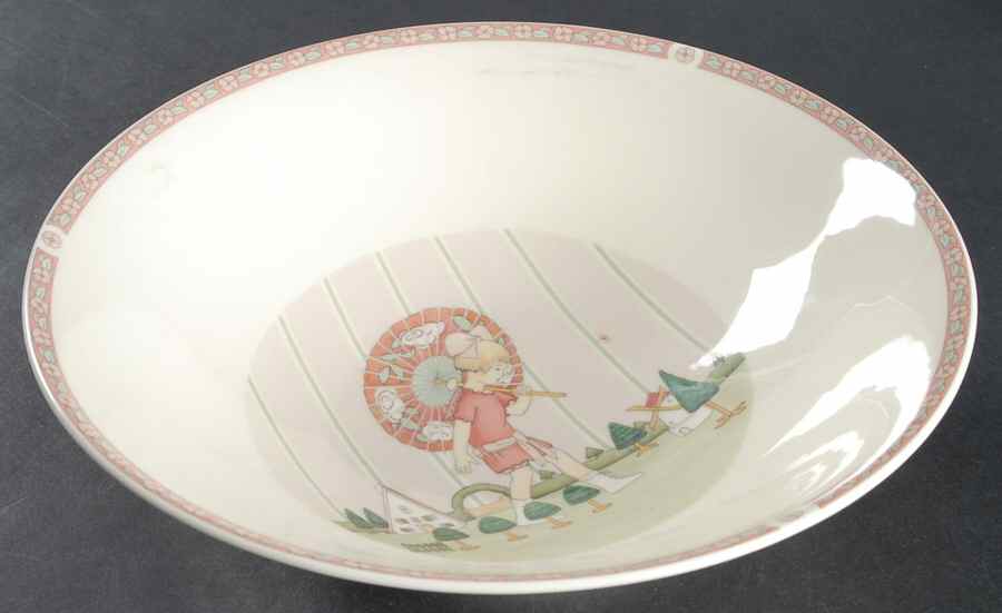 Golden Days 8" Round Vegetable Bowl by Minton-1