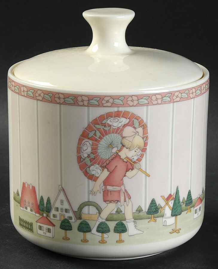 Golden Days Sugar Bowl & Lid by Minton-1