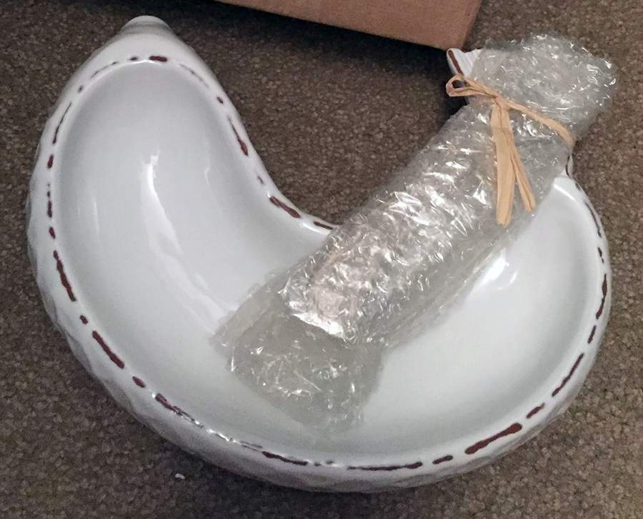 Sanibel Dip Bowl & Spreader Set by Mud Pie-1