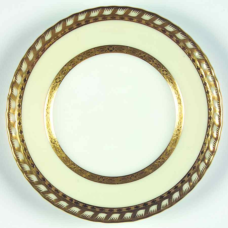 H4220 (Encrusted) Bread & Butter Plate by Minton-1