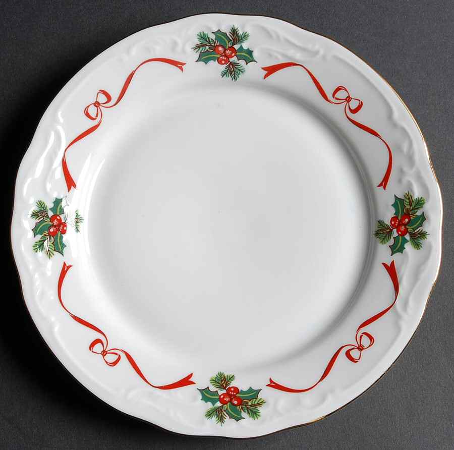 Basket of Cheer Salad Plate by Menuet (Poland)-1