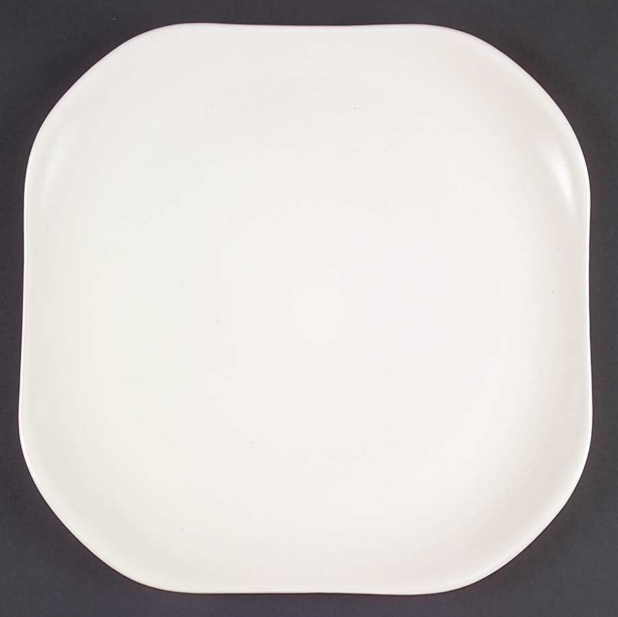 Global Cuisine Creme 13" Square Serving Platter by Mikasa-1