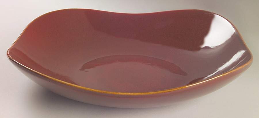 Global Cuisine Red 14" Pasta Serving Bowl by Mikasa-1
