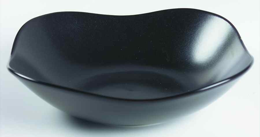 Global Cuisine Chocolate 9" Square Vegetable Bowl by Mikasa-1