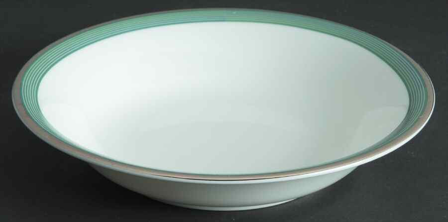 Connections Teal Blue Fruit/Dessert (Sauce) Bowl by Mikasa-1