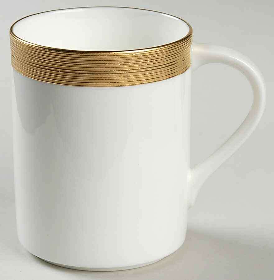 Ridge Square Gold Mug by Mikasa-1