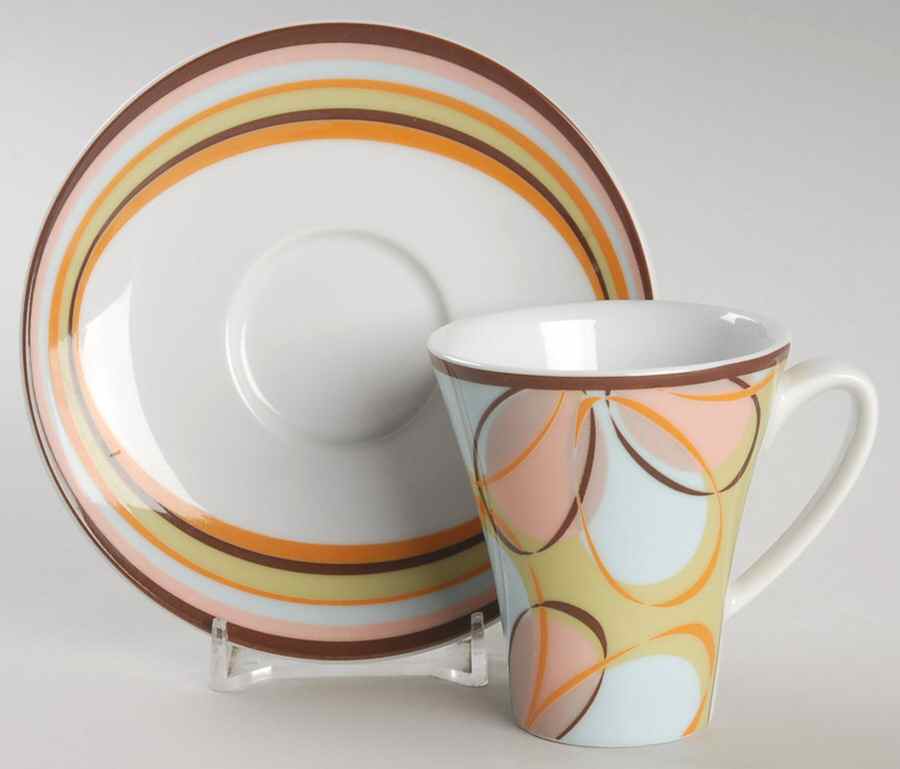 Buenos Aires Espresso Cup and Saucer Set by Mikasa-1