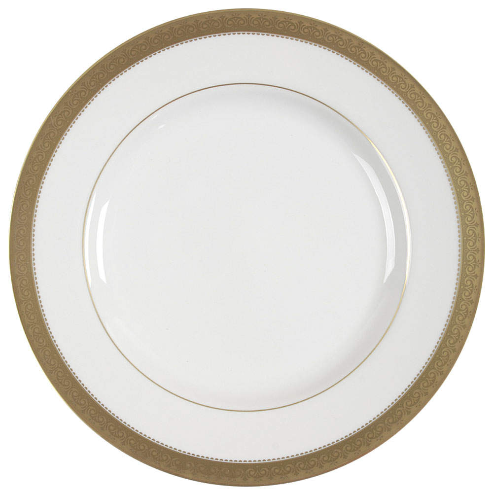 Gold Crown Salad Plate by Mikasa-1