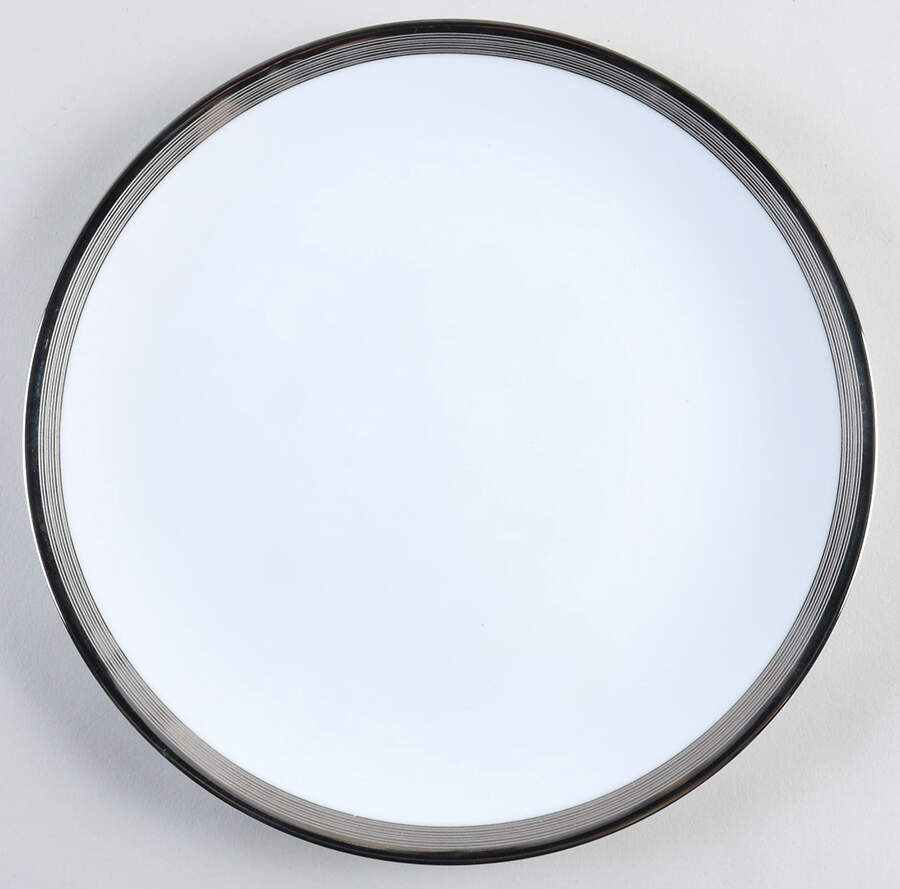 Ridge Platinum 11" Chop Plate (Round Platter) by Mikasa-1
