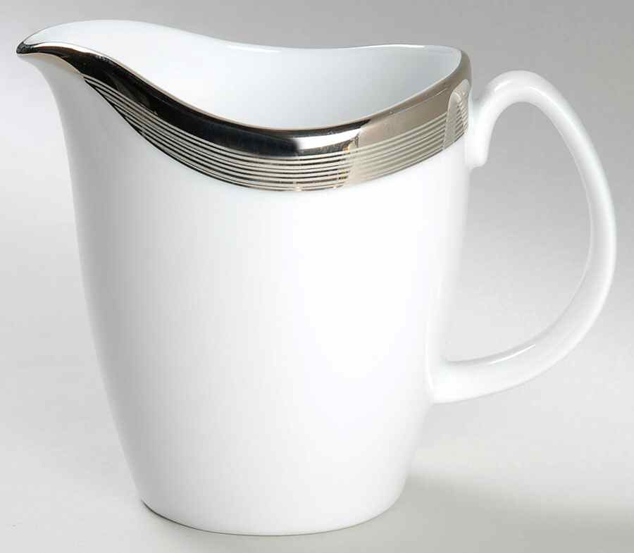 Ridge Platinum Creamer by Mikasa-1