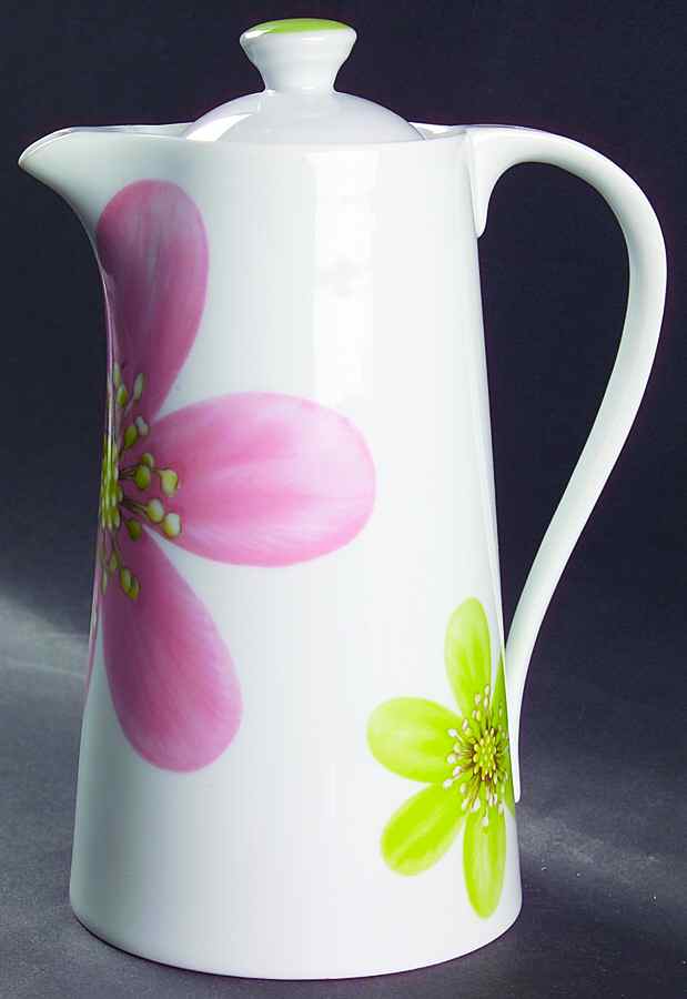 Spring Flowers Coffee Pot & Lid by Mikasa-1
