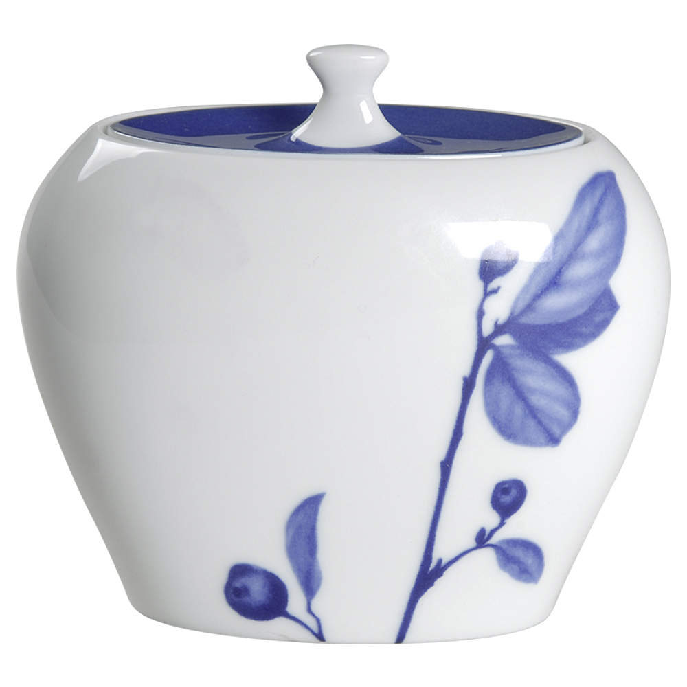 True Blue Sugar Bowl & Lid by Mikasa-1