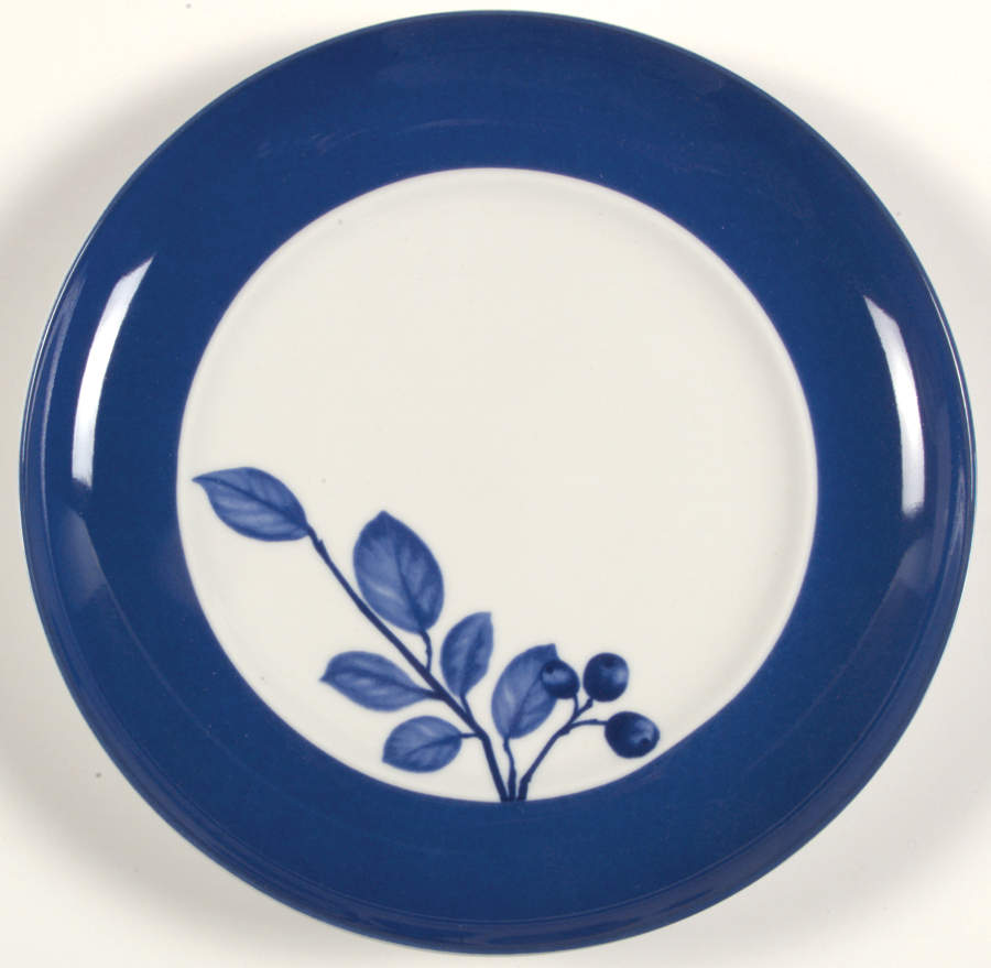 True Blue Salad/Dessert Plate by Mikasa-1