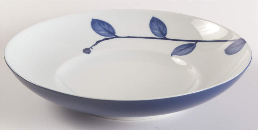 True Blue Coupe Soup Bowl by Mikasa-1