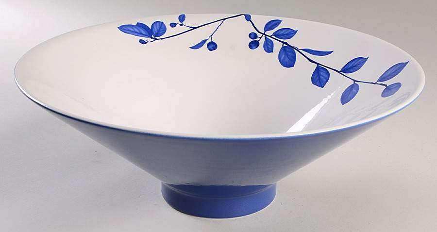 True Blue 12" Round Vegetable Bowl by Mikasa-1